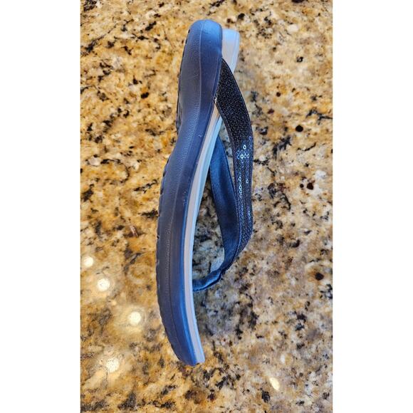 Crocs 204311 glitter sandals flip flop RIGHT SHOE ONLY!!!! single shoe amputee ^ - Picture 3 of 6